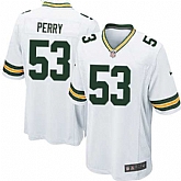 Nike Men & Women & Youth Packers #53 Nick Perry White Team Color Game Jersey,baseball caps,new era cap wholesale,wholesale hats